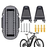 Gestion de l'espace optimisée : le support mural pour vélos comprend un mécanisme de rouleau réglable, permettant aux utilisateurs de modifier sa hauteur selon les besoins, ce qui aide à obtenir une configuration de rangement idéale et maintient votre garage ou votre plafond organisé