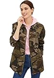 ellos Plus Size Camo Utility Jacket - 18, Camo