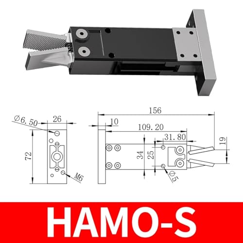 Cilindro neumático serie CHK con mandíbula de agarre para sistema HAMO-S 3