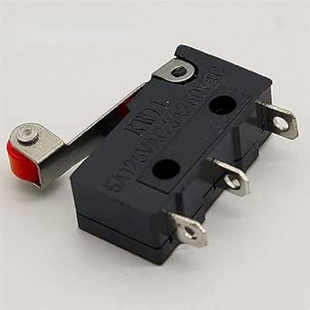 Limit Switch 10 x Roller Lever Arm PCB Terminals Micro Limit Normal ...
