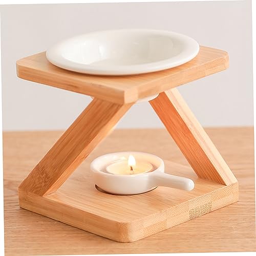 Difusor aromático eléctrico cerámico beige para aromaterapia miniatura 7