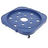 Support de rangement de cuisine pratique : le support de rangement pour réservoir de gaz est fabriqué en matériau épais, a une capacité de charge et est de qualité supérieure, plateau mobile