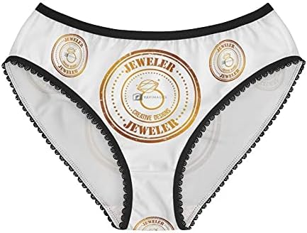 Jeweler Stamp Panties, Jeweler Stamp Underwear, Briefs, Cotton Briefs, Funny Underwear, Panties For Women