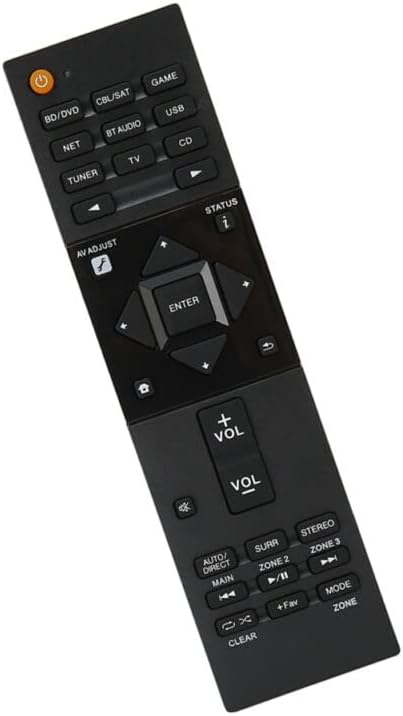 Replacement Remote Control Replace for TV/Audio/Projector for Pioneer Elite VSX-534 VSX-534D VSX-834 HTP-076 AV Receiver