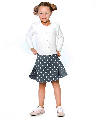 Deux par Deux Girls' Chenille Cardigan Unicorns are Real, Sizes 5-122