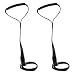 ilovebaby Bottle and Toy Tether, Stripe, Cup Holder, Black Pack of 2