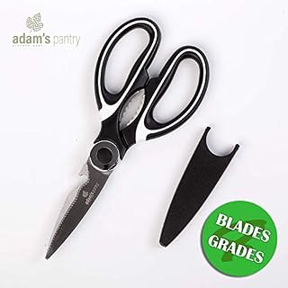 ADAM'S PANTRY Premium Multi Purpose Chefs Scissors and Heavy Duty Kitchen Shears