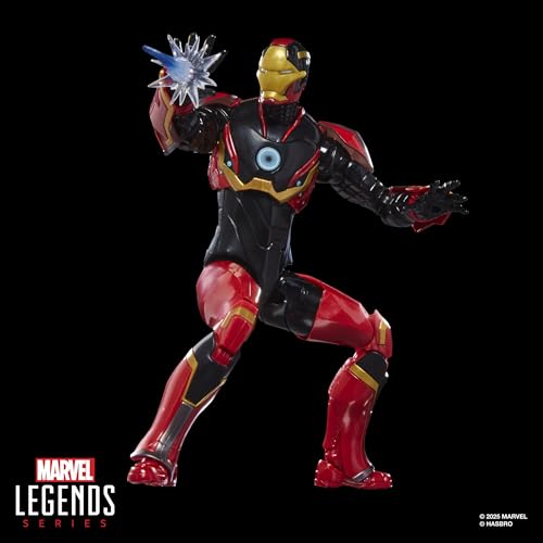 Marvel Legends Series Iron Man (Mark 72), Iron Man Comics Collectible 6-Inch Scale Action - image 6