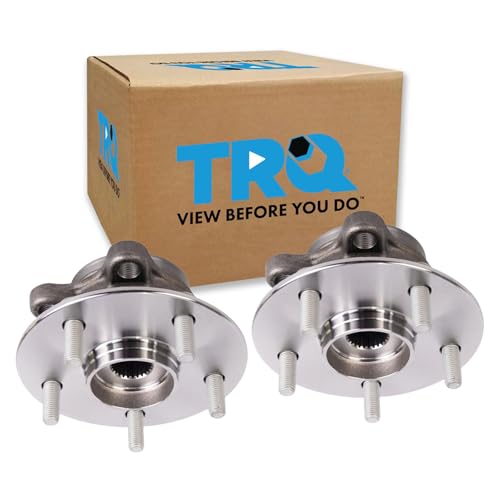 Image of TRQ Front Left and Right Wheel Bearing & Hub Assembly Set 2 Piece for 2019-2022 Lexus UX200 2019-2023 UX250h 2018-2022 Toyota C-HR