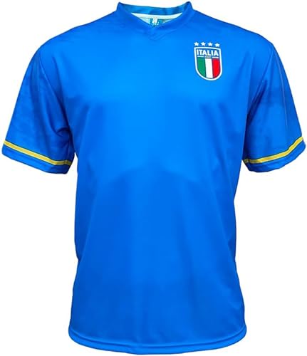 Maillot de Football Italie Domicile en Polyester pour Adulte et Enfant