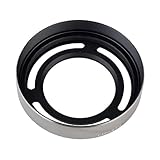 Aus Legierungsmetall verhindert diese LH JX10-Objektivhauben effektiv streunende leichte Interferenzen, während sie nahtlos für x10/x20/x30-Kameras als Austausch für den ursprünglichen Zugang passen