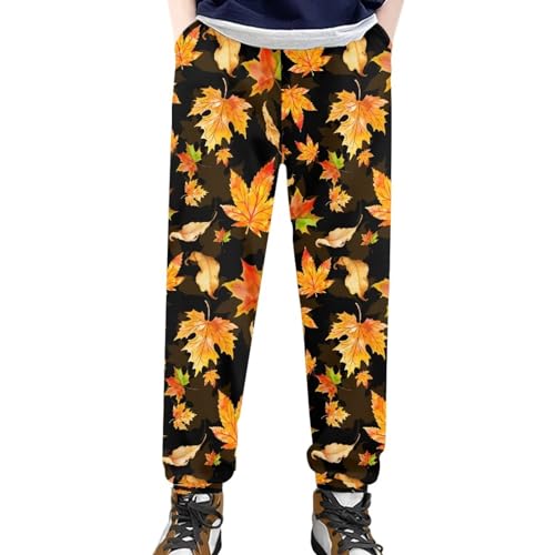 Kid's Casual Jogger Sweatpants Trackpants Plus Size Sweatpants for Kids Loose Fit Graphic Sweatpants with Pockets