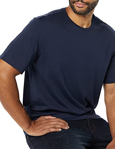 Image of Amazon Essentials Men's Slim-Fit Crewneck Short Sleeve Cotton T-Shirts