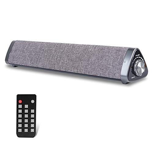 Soundbar TV Sound Bar Wired & Wireless Sound Speaker, Mini Soundbar Home Theater