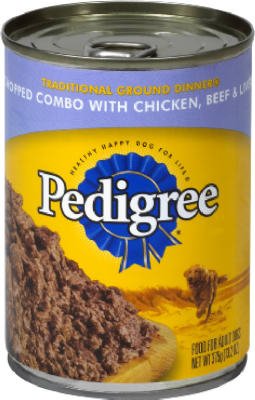 Pedigree Chopped Ground Dinner Combo with Chicken Beef  Liver Canned Dog Food pack of 2  Cucciolini Doodles Pedigree chopped ground dinner combo with chicken beef  liver canned dog food pack of 2   cucciolini doodles