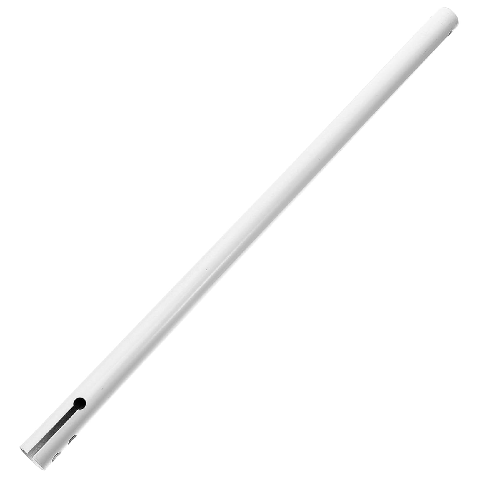 Tige d'extension double trou TEHAUX blanc pour suspension stable de ventilateur de plafond diy