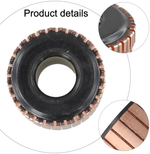 Elektrikli El Aletleri ve Elektrik Motorlarında Onarım ve Değiştirme için 28 Dişli Bakır Yivli Elektrikli Motor Komütatörü 31 3x13x19 (22) mm - Görsel 5