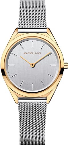 Montre BERING quartz unisexe élégante en acier pour éviter les rayures
