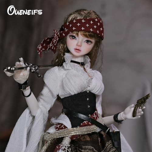 Muñeca Lynn Bjd 1/4 Capitán Pirata Resina miniatura 4