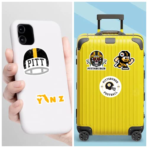 20 Pcs Stickers Packs Steelerz Aesthetic Pittsburghs Decal Vinyl Colorful Sticker Waterproof For Water Bottle Laptop Computer Phone Luggage Car Skateboard Bumper #TOP2
