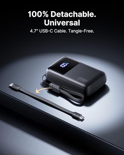 INIU 20000mAh Laptop Power Bank, Ultra Compact 65W PD Dual Fast Charging Portable Charger, Flight-Safe Battery Pack with USB C Cable for Travel MacBook iPad Tablet Switch iPhone 17 16 Pro Samsung S25 - Image 6