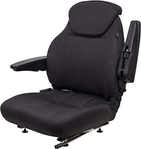 Black Talon Cordura Tractor Seat With Adjustable Lumbar Support - Black, Model Number 440 #TOP7