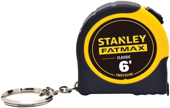 Stanley Fat Max FMHT33706W Cinta métrica para llavero Fatmax® de 1/2" x 6'