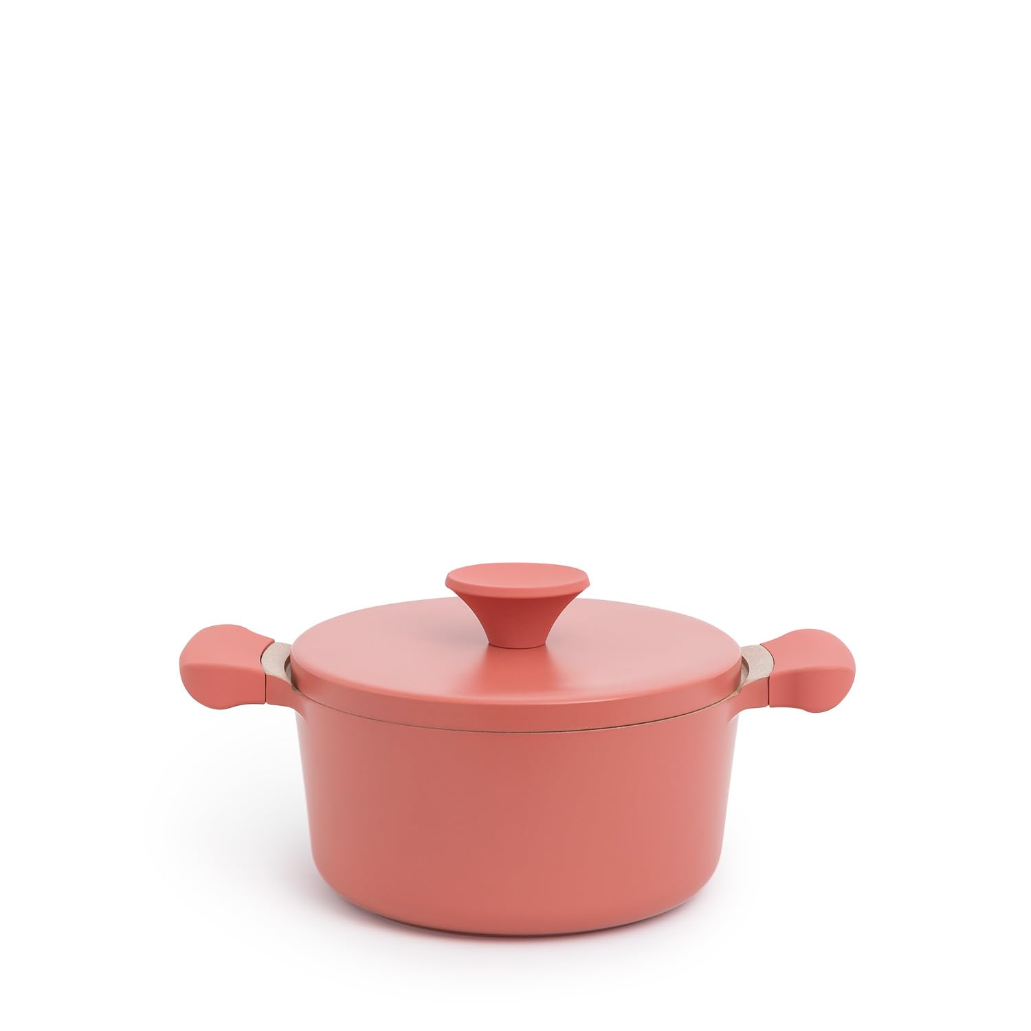CREATE Pot STUDIO, diameter 20 cm, van gegoten aluminium, handgrepen van zand/anti-aanbaklaag, retro-design, geschikt voor alle warmtebronnen, robuust en duurzaam, gemakkelijk te reinigen, PFOA-vrij