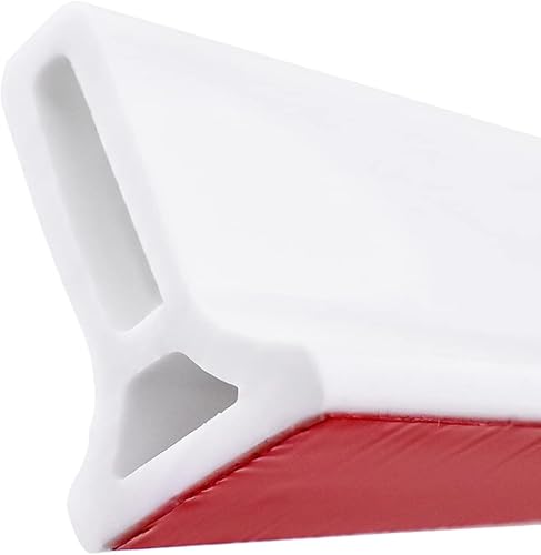 Presa de agua plegable de 67 pulgadas, umbral de ducha, sistema de retención y tapón de agua, mantiene el agua dentro del umbral, separación seca y