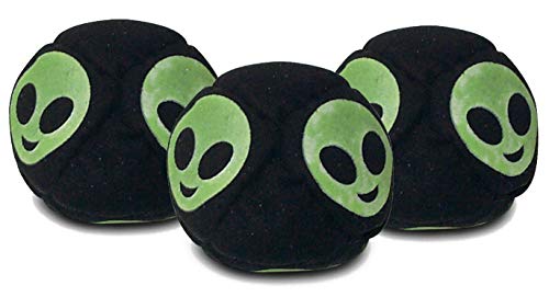 World Footbag Alien Hacky-Fußsack, 3 Stück