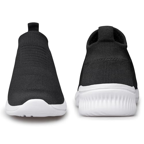 Image of vibdiv Men's Slip-On Walking Shoes Casual Sneakers Lightweight Breathable for Everyday Wear