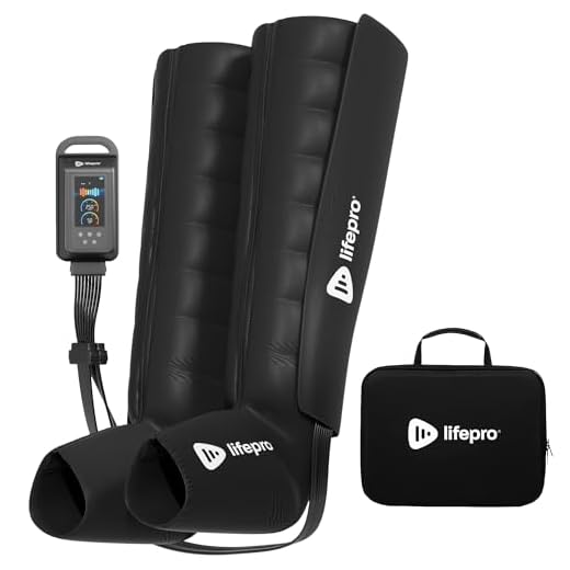 LifePro Leg Compression Massage Boots - Sequential Compression Device for Athletes - Leg Recovery System for Athletes - Recover Boots and Massager for Foot and Calf Recovery, Pain and Soreness Relief
