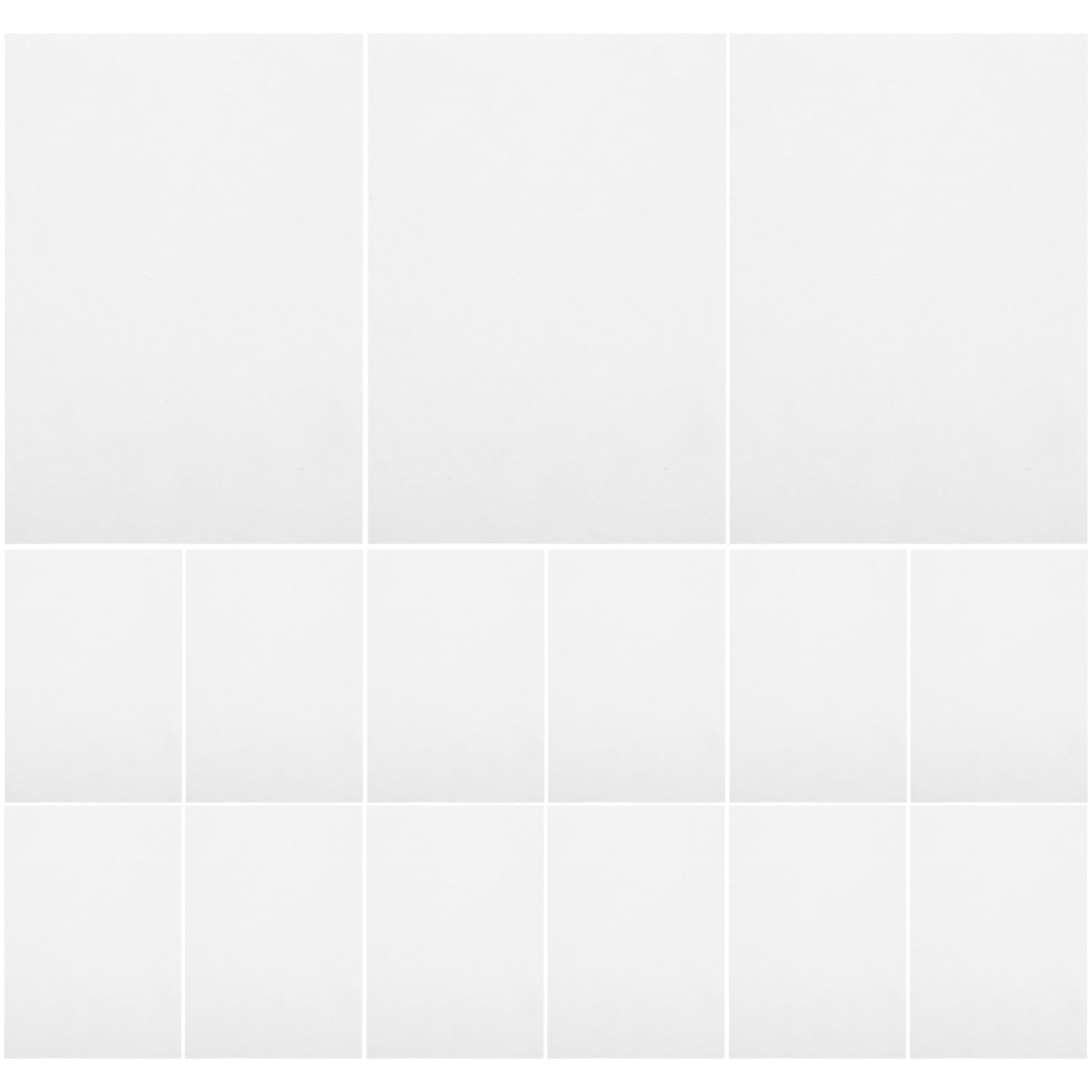 POPETPOP 500 feuilles Papier Épais pour Impression Blanches Multi-usage pour Imprimantes Bureau et École Papier Cartonné pour Impression et Écriture