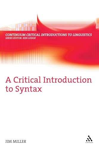 A Critical Introduction to Syntax view 2