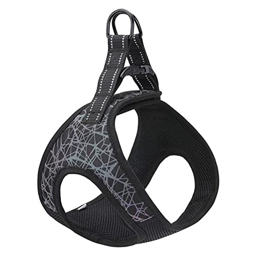 Harnais Chien Nylon Réfléchissant Grand Harnais Réglable XL Sécurité