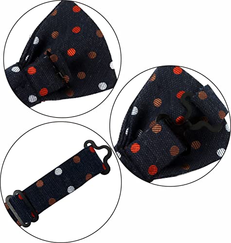 Bow Ties For Men Meianjun 8 Pieces Elegant Adjustable Pre-Tied Bow Ties For Men Boys #TOP3