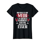 Ich liebe es mit Wein zu kochen - Lustiges Wein T-Shirt