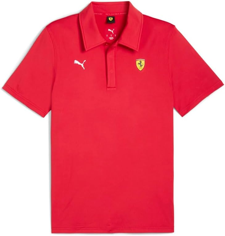 PUMA Mens Scuderia Ferrari Motorsport Shirt Casual Casual - Black