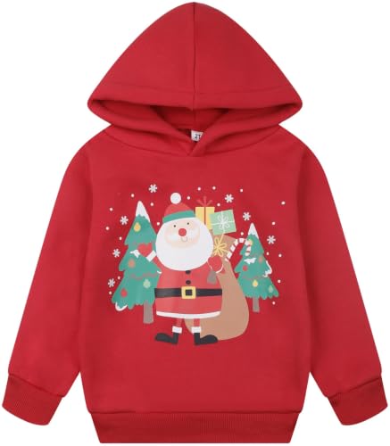 Image of Akyzic Baby Boys Dinosaurs Hoodie Boys Shark Pullover with Pocket Kids Truck Warm Sweatshirt Sweater