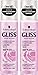 Produktbild Schwarzkopf "Gliss Liquid Silk" Haarkur/Haarspülung Spray mit Keratin 2 x 200ml = 400ml