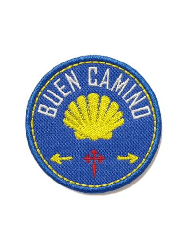 Patch Bordado Buen Camino Caminho De Santiago De Compostela