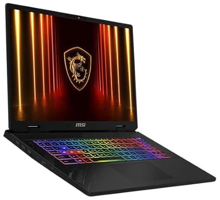 MSI Crosshair A17 HX, Gaming-Laptop, 17″ QHD+ 240 Hz Display, AMD Ryzen™ 9 8940HX, NVIDIA GeForce RTX 5070, 32 GB RAM, 1 TB SSD, Windows 11 Home, QWERTZ Tastatur, Cosmos Grau, D8WGKG-010