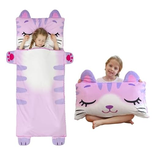 Rabtero Kids Cat Sleeping Bag Mat