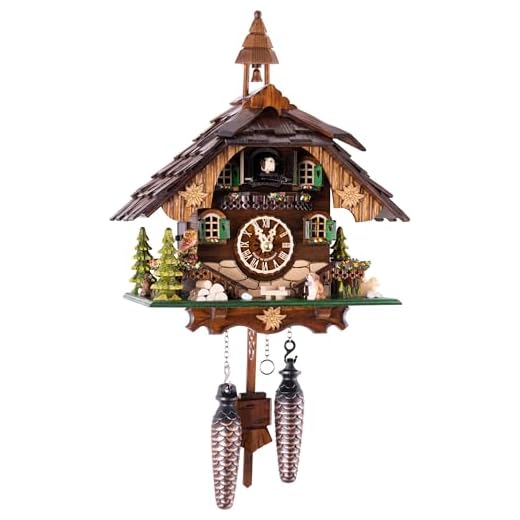 Saint Bernhard Chalet Quartz Cuckoo Clock