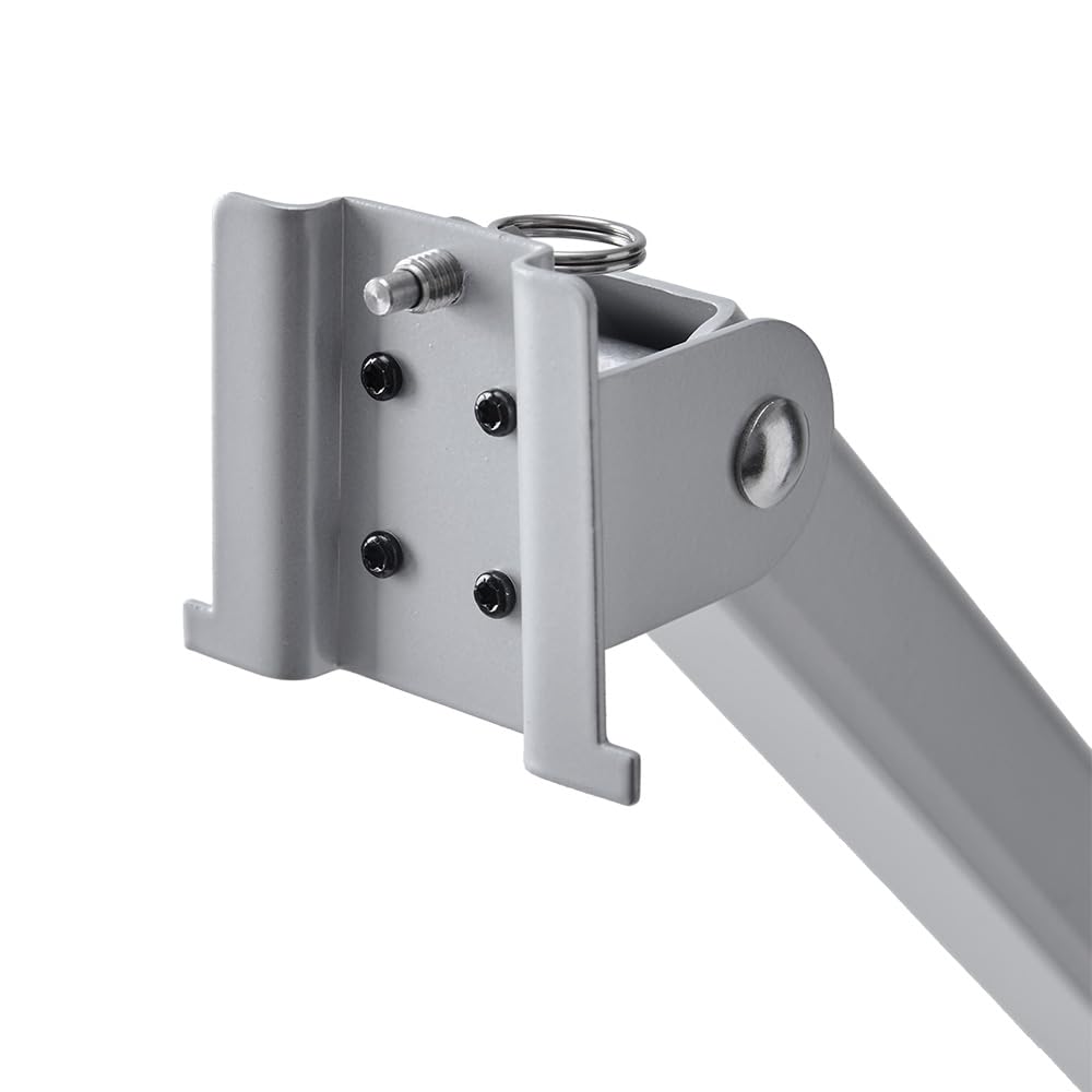 amaran Verge Adaptador de Soporte – Montura para trípode con inclinación de 180° y Sistema de Bloqueo rápido para Verge y Verge MAX – Compatible con Soportes estándar de 5/8" – Plateado