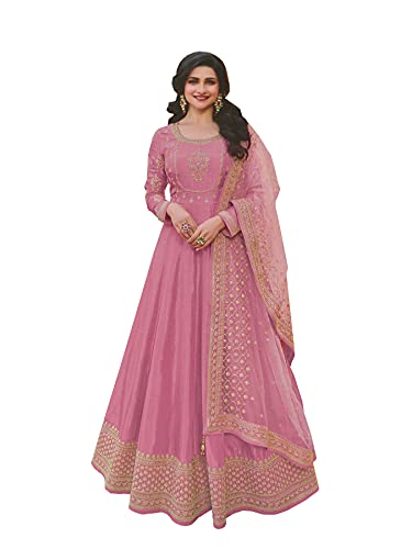 STELLACOUTURE Indian ready to wear gown type salwar kameez for women with rich dupatta 2227-O
