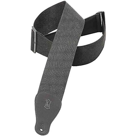 Levy's X-Long Polypropylene Guitar Strap - Black Cover