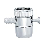 Avalon's Faucet Aerator Water Filter Adapter with Diverter Replacement Kit, 3/8 Inch Barb, Faucet...
