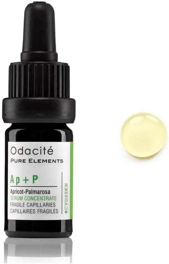 Pure Elements by Odacite Skincare Ap+P Fragile Capillaries Apricot Palmarosa Serum Concentrate 5ml