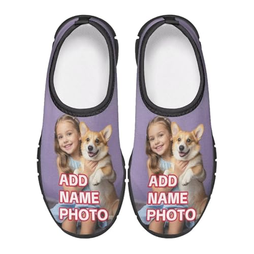 Doojoayie Custom Shoes for Girls Tennis Shoes with Graphics for Kids Birthday Party2